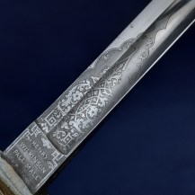 British Victorian Royal Horse Guards Post-1832 Officer’s Sword of Cornet George W P Woodroffe , 1862 20